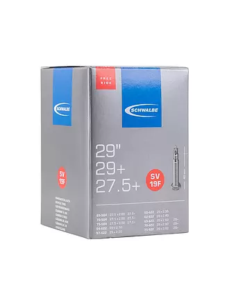 SCHWALBE | Fahrradschlauch Nr.19F Freeride SV40 (27.5"/29") | 